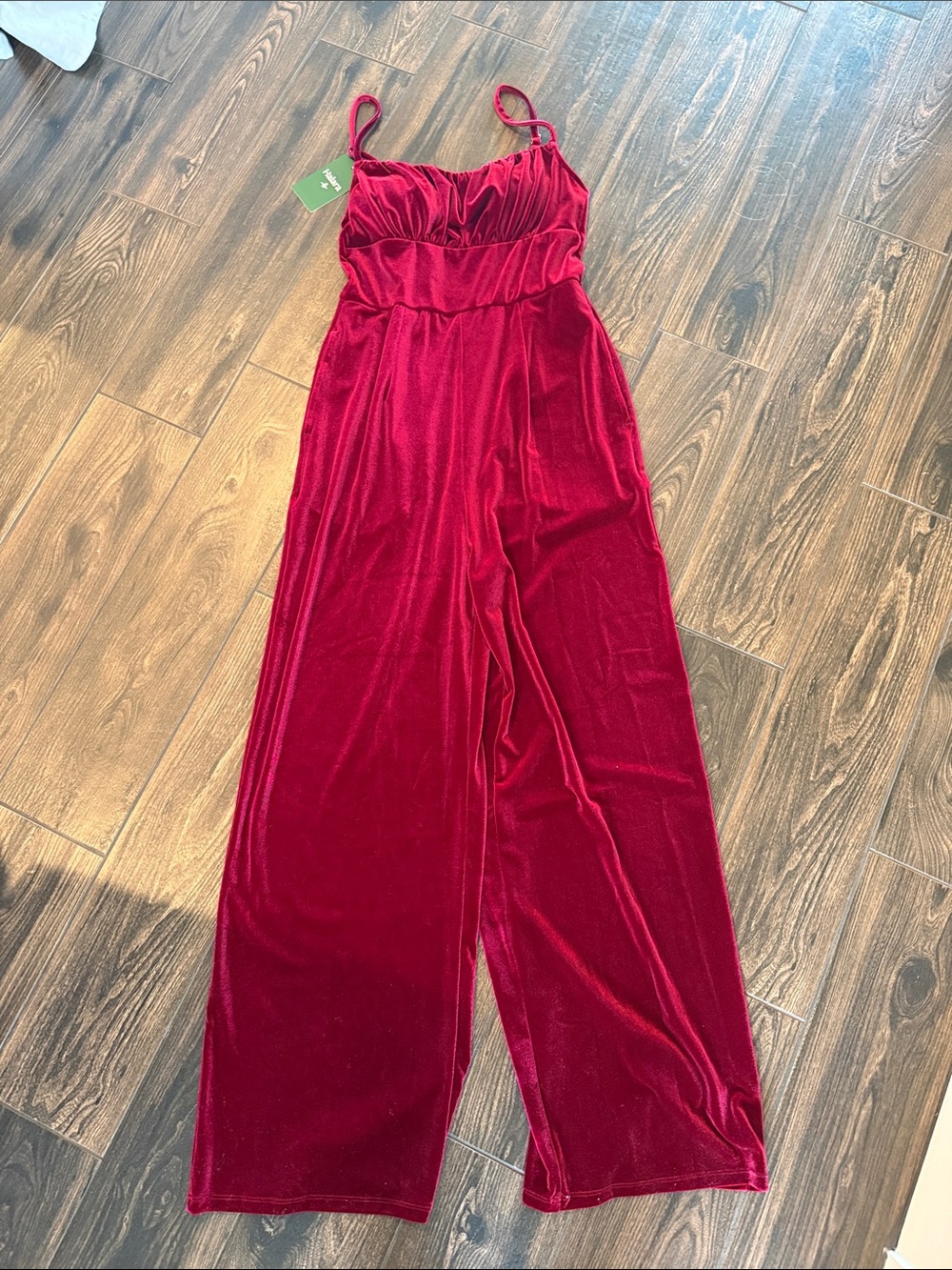NWT Halara Velvet jumpsuit